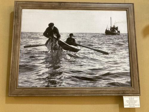 アラル海の博物館には、当時漁業が盛んだった頃の様子が展示されていました!.jpg