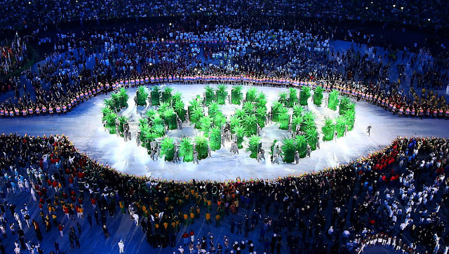 オリンピック開会式 アマゾンより願いを込めて マンゴーの樹の下で 坂本 麻子 Jica海外協力隊の世界日記
